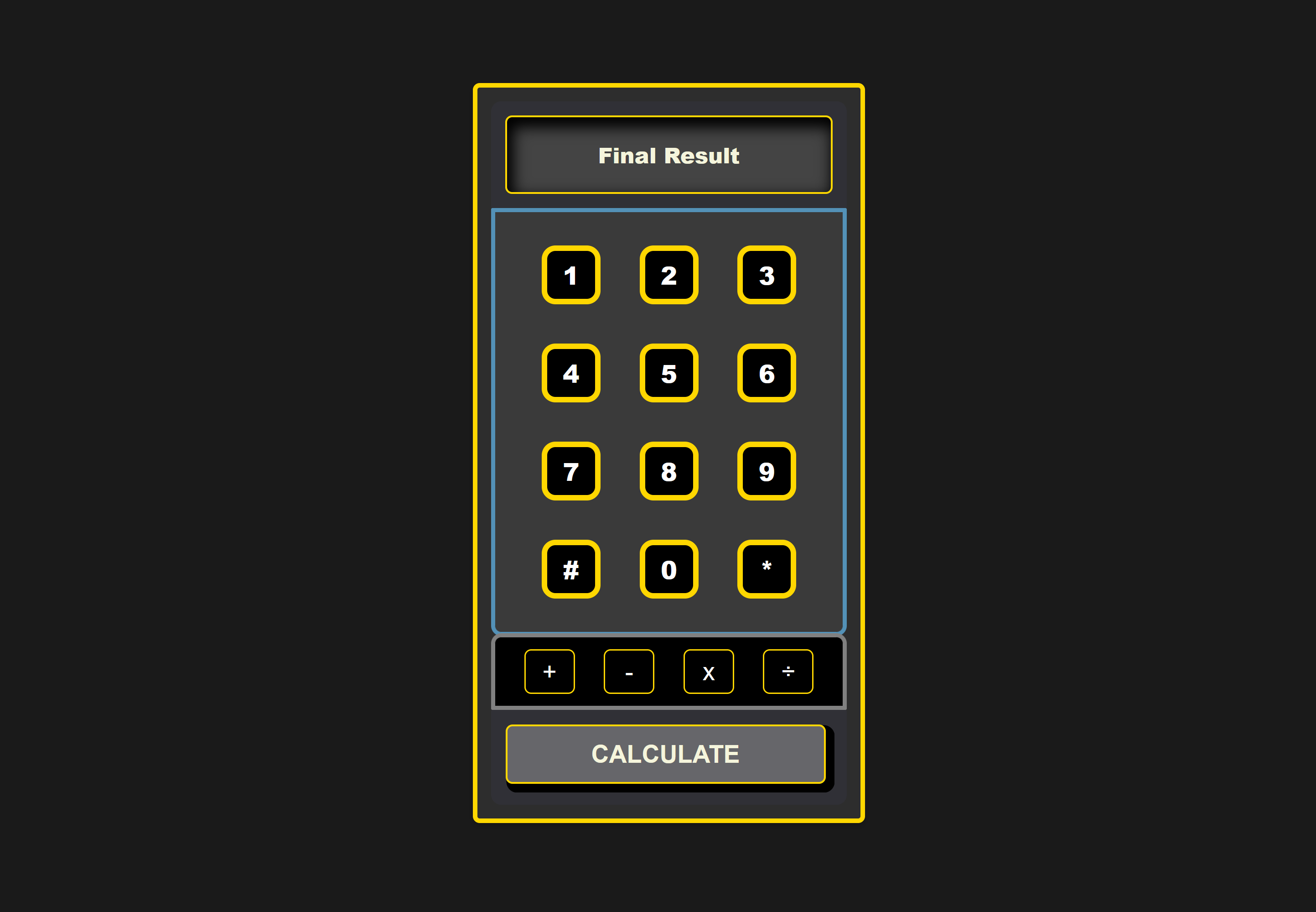 Calculator Screenshot