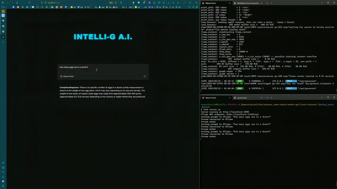 Handling Raw Bytes Stream from Ollama API